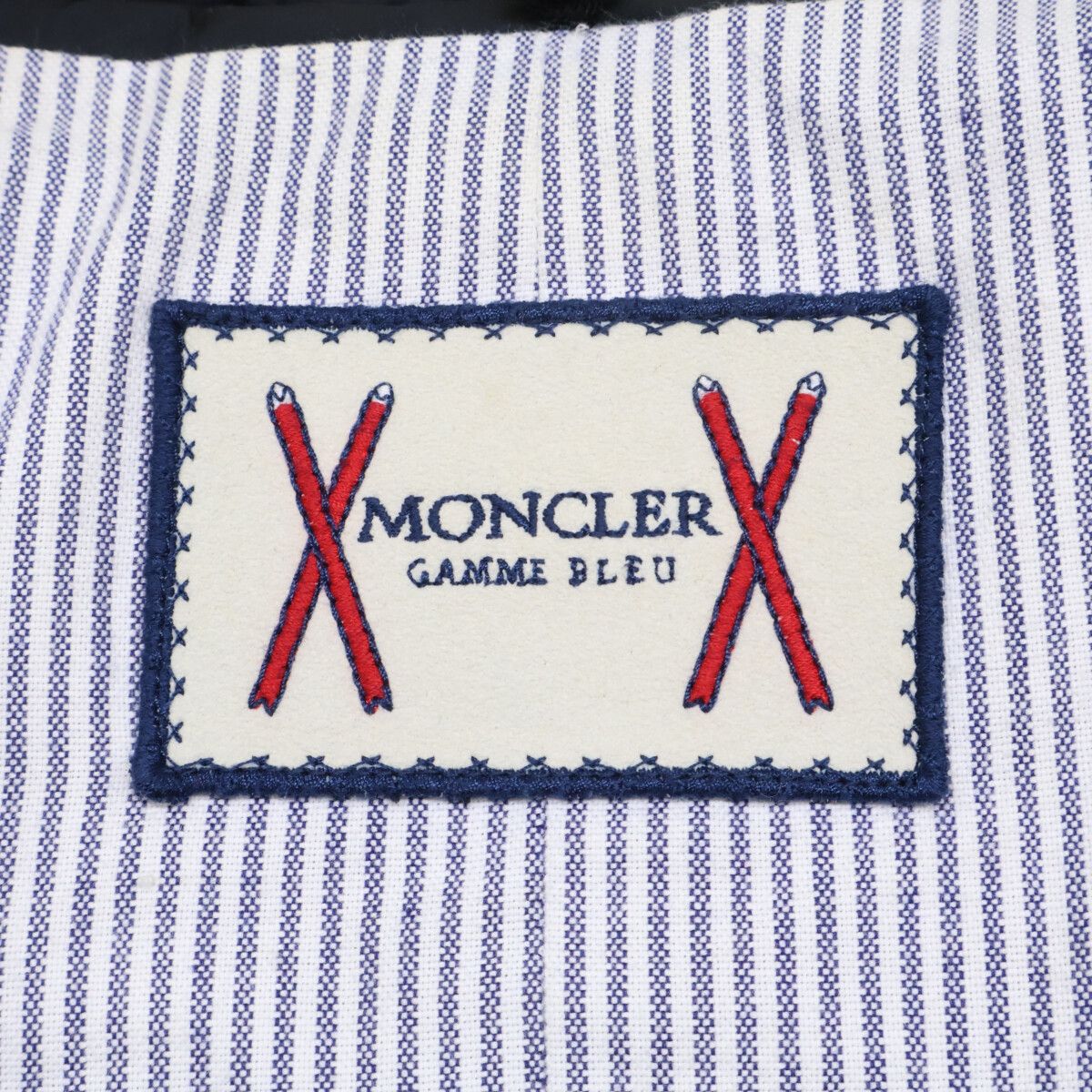 MONCLER モンクレール GAMME BLUE ガムブルー 69242 ボアカラー付