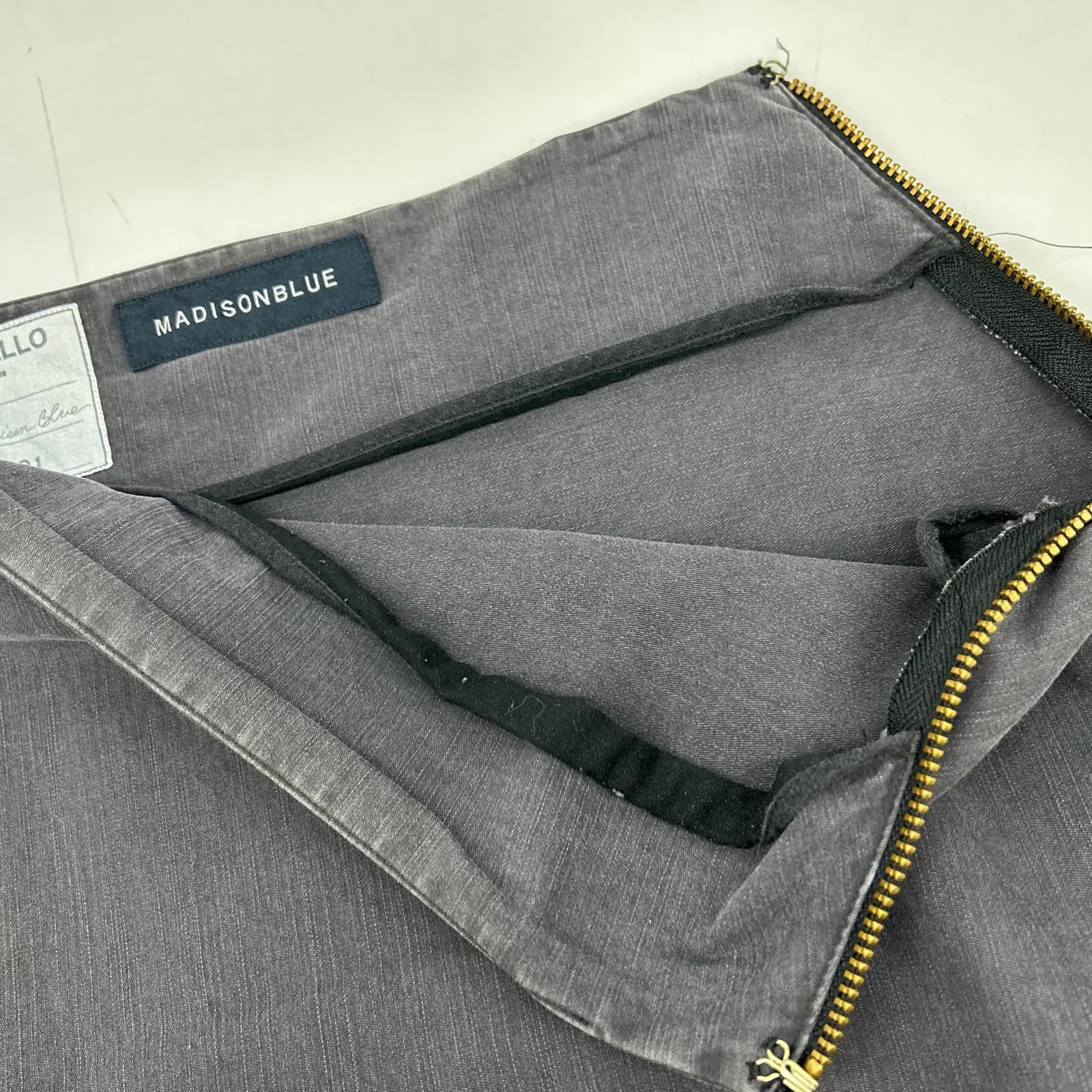 MADISON BLUE マディソンブルー MB174-6712 グレー コットン BACK