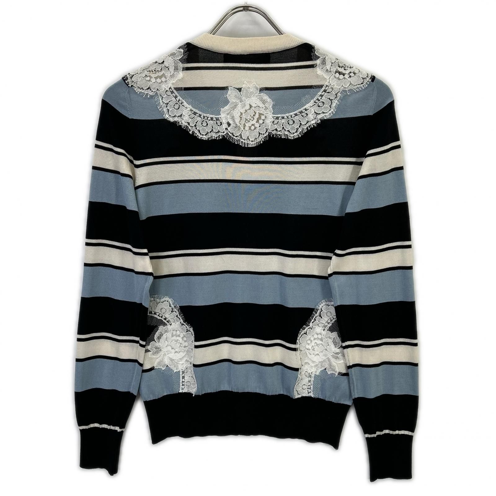 DOLCE&GABBANA ドルチェアンドガッバーナ ライトブルー×ネイビー