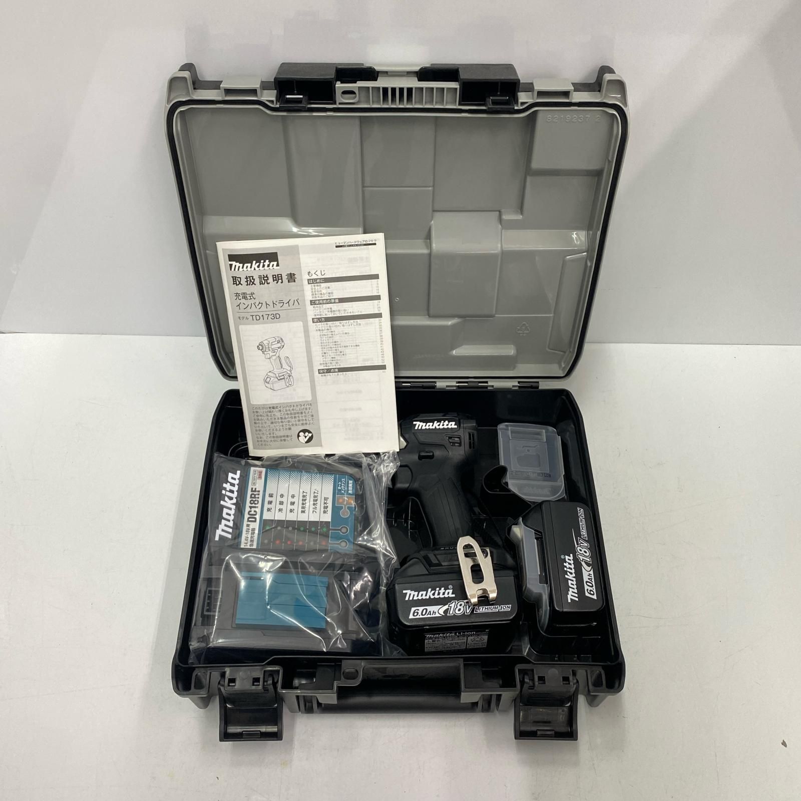 MAKITA マキタ インパクトドライバ TD173DRGXB ブラック 未使用品