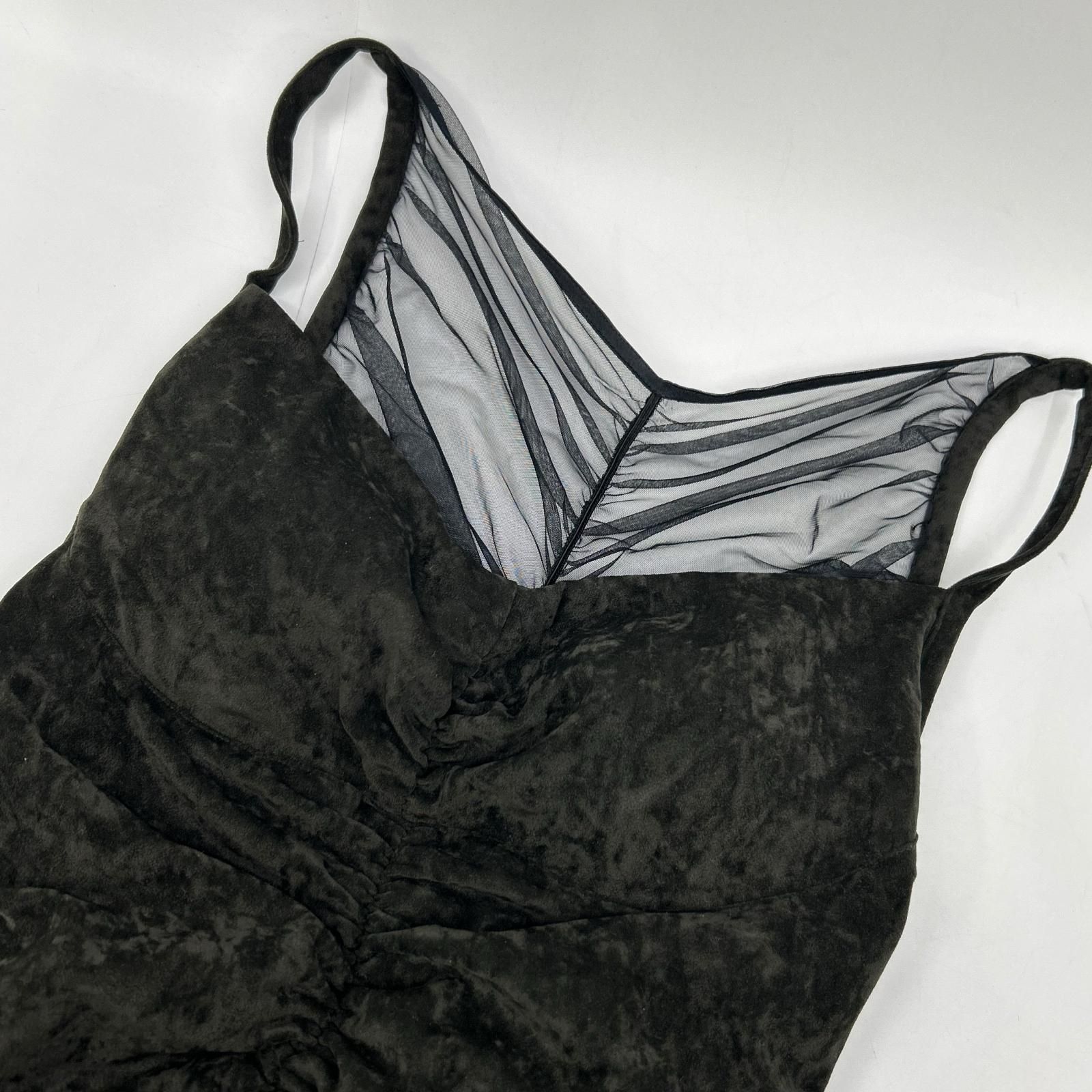 ベロア シアー ワンピース FTC252-0822 FETICO フェティコ 【STUDIOUS別注】FTC252-0822 ブラウン VELOUR