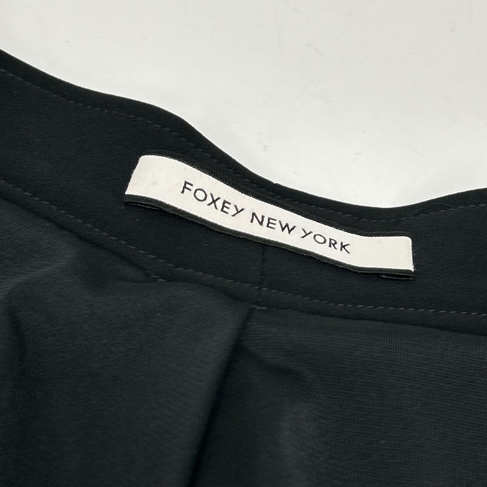 FOXEY NEW YORK フォクシーニューヨーク 37351 ブラック キュロット