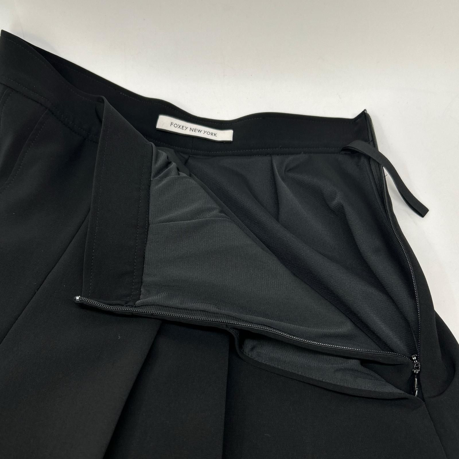 FOXEY NEW YORK フォクシーニューヨーク 37351 ブラック キュロット