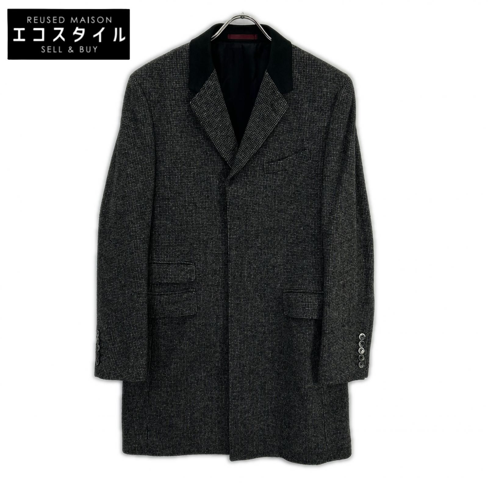 PaulSmith ポールスミス グレー PP-SL-54708 ウール ツイード