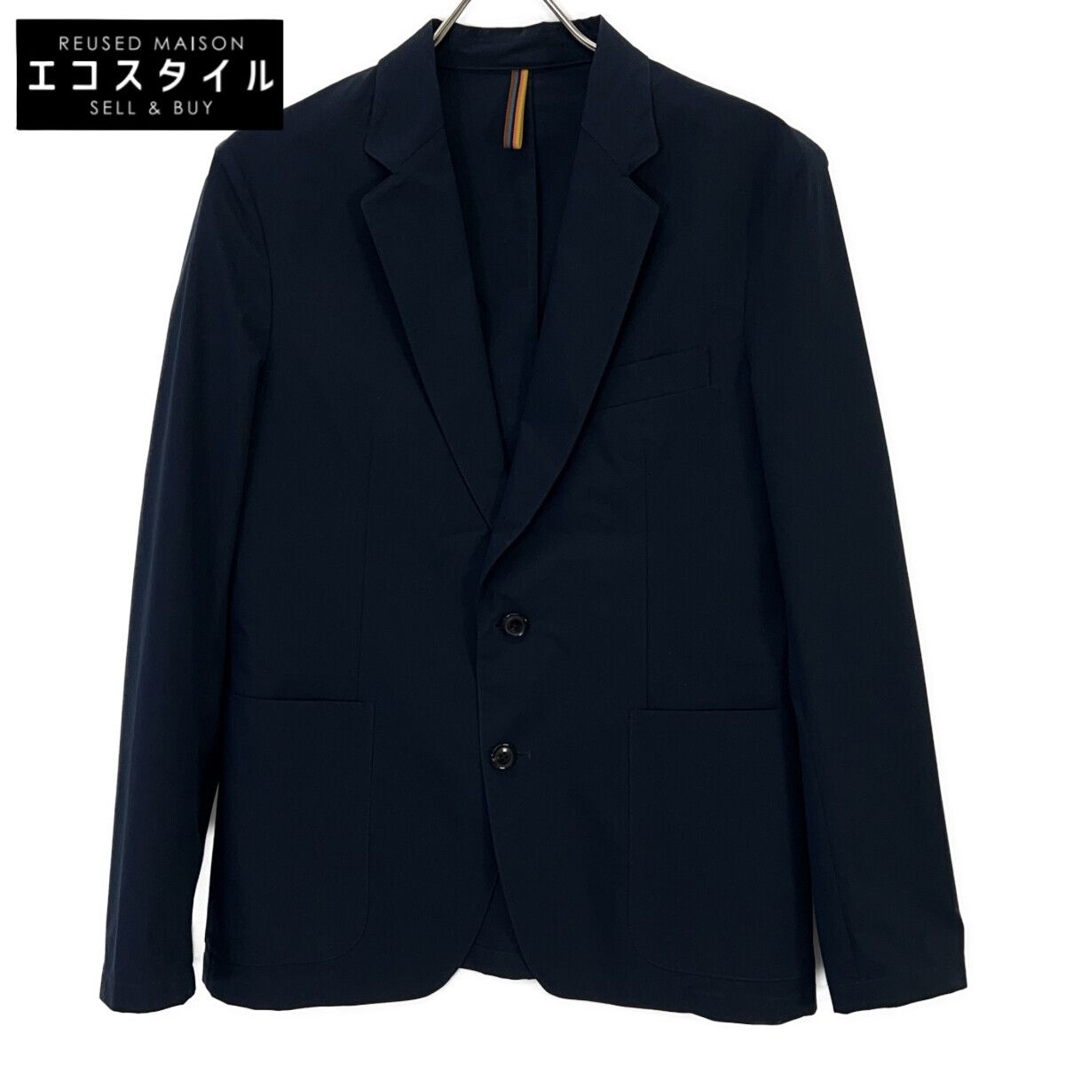 PaulSmith　ポールスミス　ネイビー 103058 ソロテックス ジャケット　L