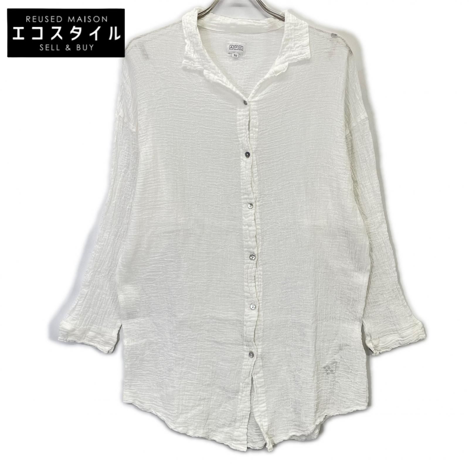 Plage プラージュ 25050923000410 25年製 ホワイト コットン100 