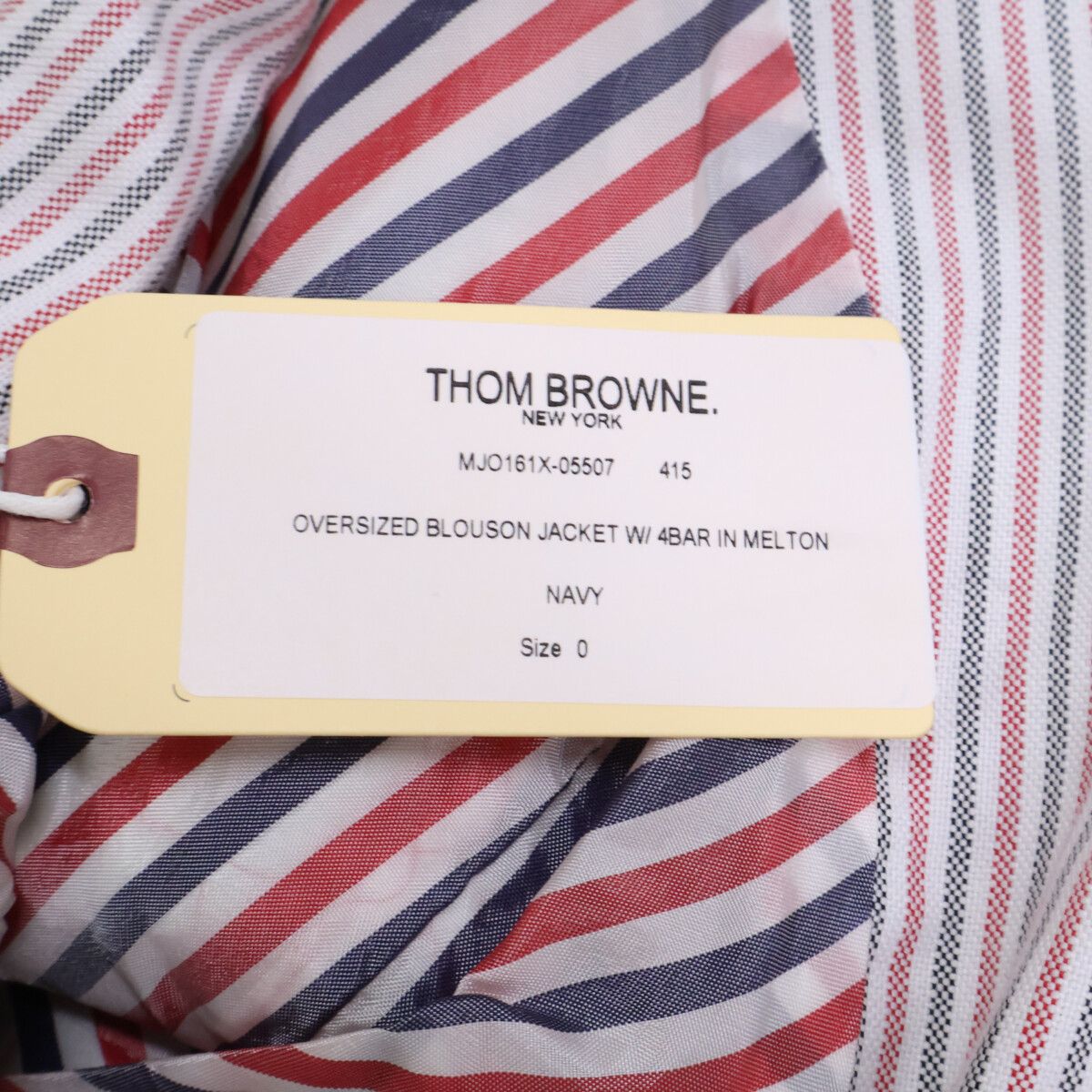 THOM BROWNE トムブラウン 新品同様 国内正規 MJO161X-05507-415