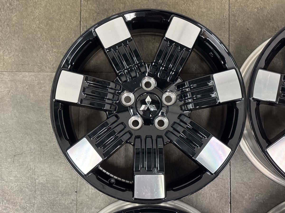 美品】ミツビシ デリカD5 Pグレード 純正 18in 7J +38 PCD114.3 4本