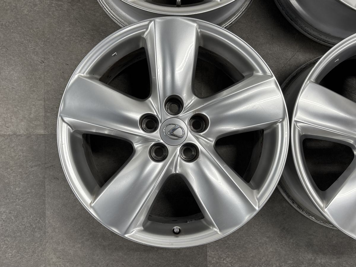 交換用に】レクサス LS460 LS600h バージョンS 純正 19in 8J +35