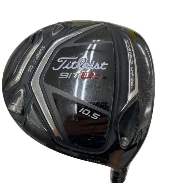 【中古】 タイトリスト 917 D2 10.5° ドライバー DR Speeder 569 EVOLUTION III (フレックスS) メンズ 男性用 右利き 右用 Cランク ゴルフクラブ