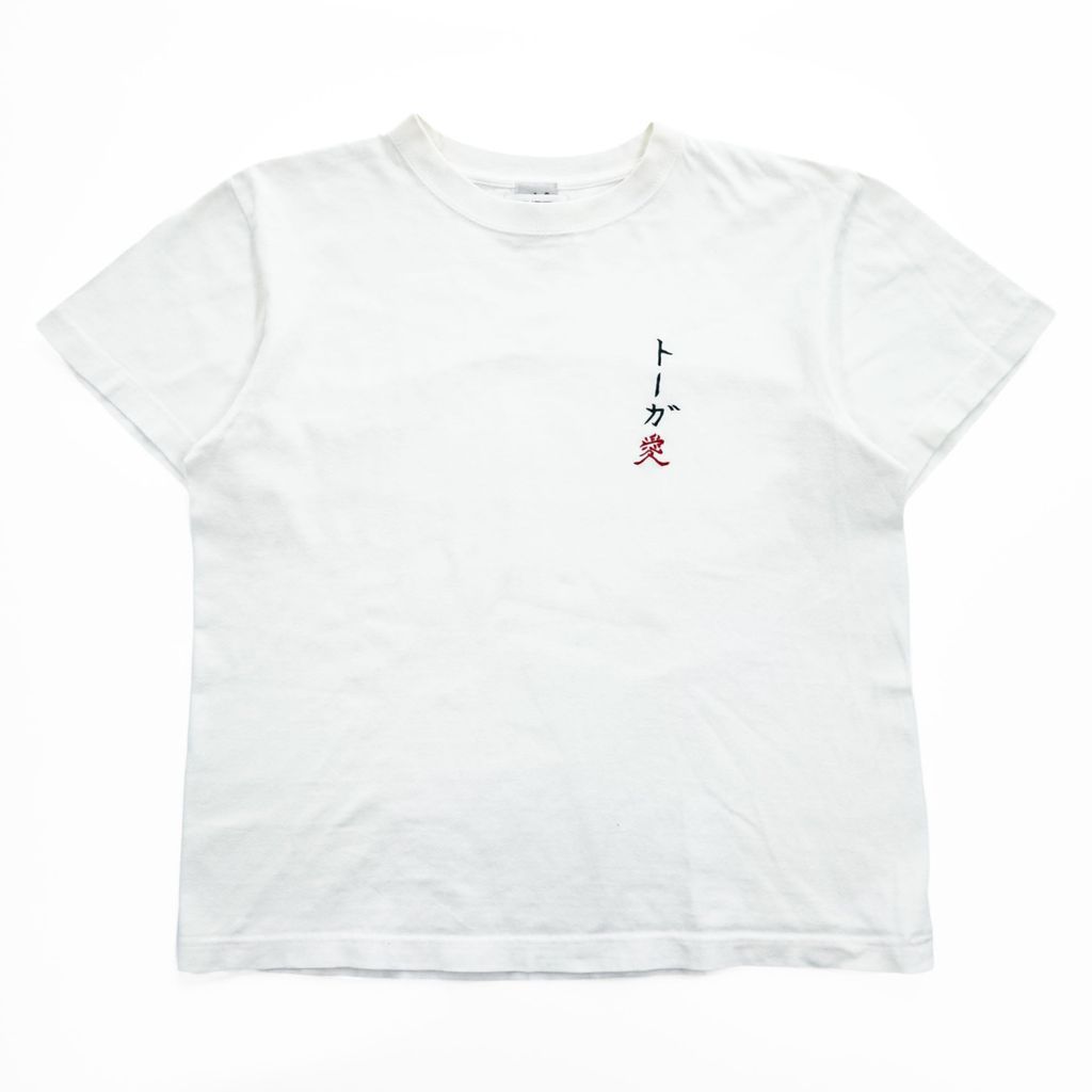 TOGA - モンゴリアンチョップス×toga TOGA ARCHIVES × モンゴリアンチョップス Tシャツ トーガ愛 ホワイト