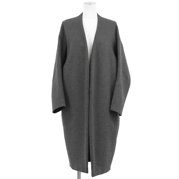 SALE】【美品】ENFOLD エンフォルド ノーカラーコート サイズ 36