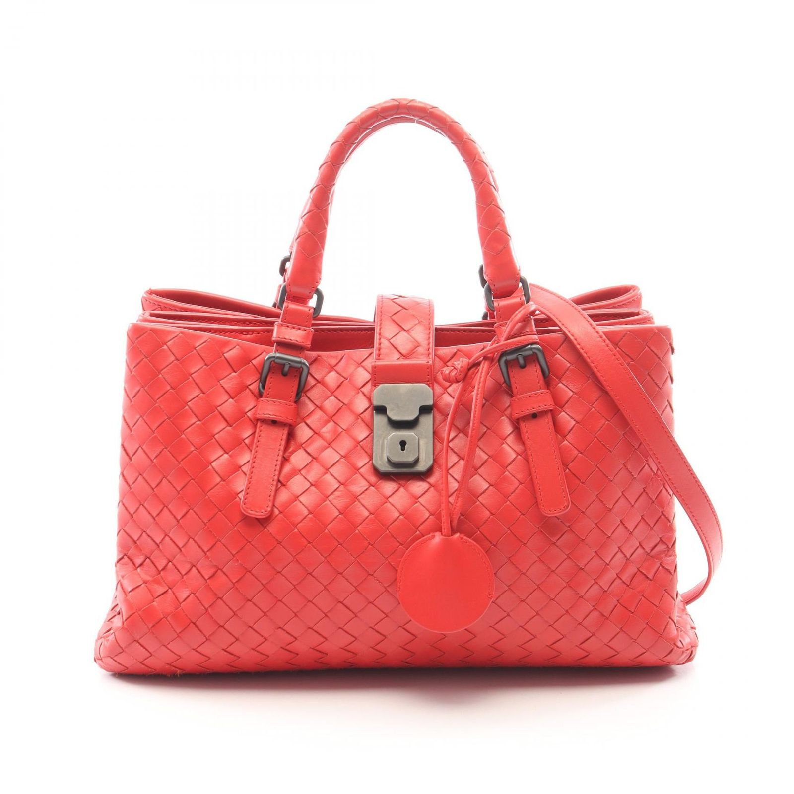 BOTTEGA VENETA ボッテガヴェネタ イントレチャート スモール ローマ 2WAY ハンドバッグ