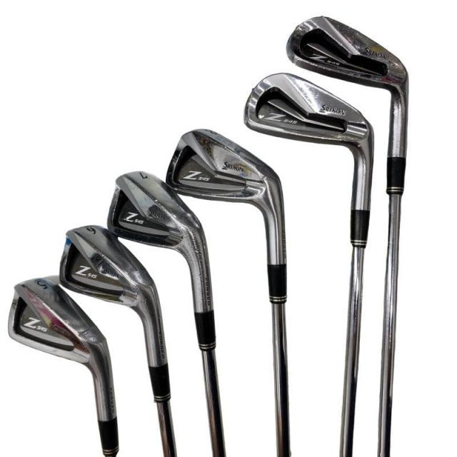 【中古】 ダンロップ SRIXON Z545 6S アイアンセット IR NS PRO 980GH D.S.T (フレックスS) メンズ 男性用 右利き 右用 Cランク ゴルフクラブ