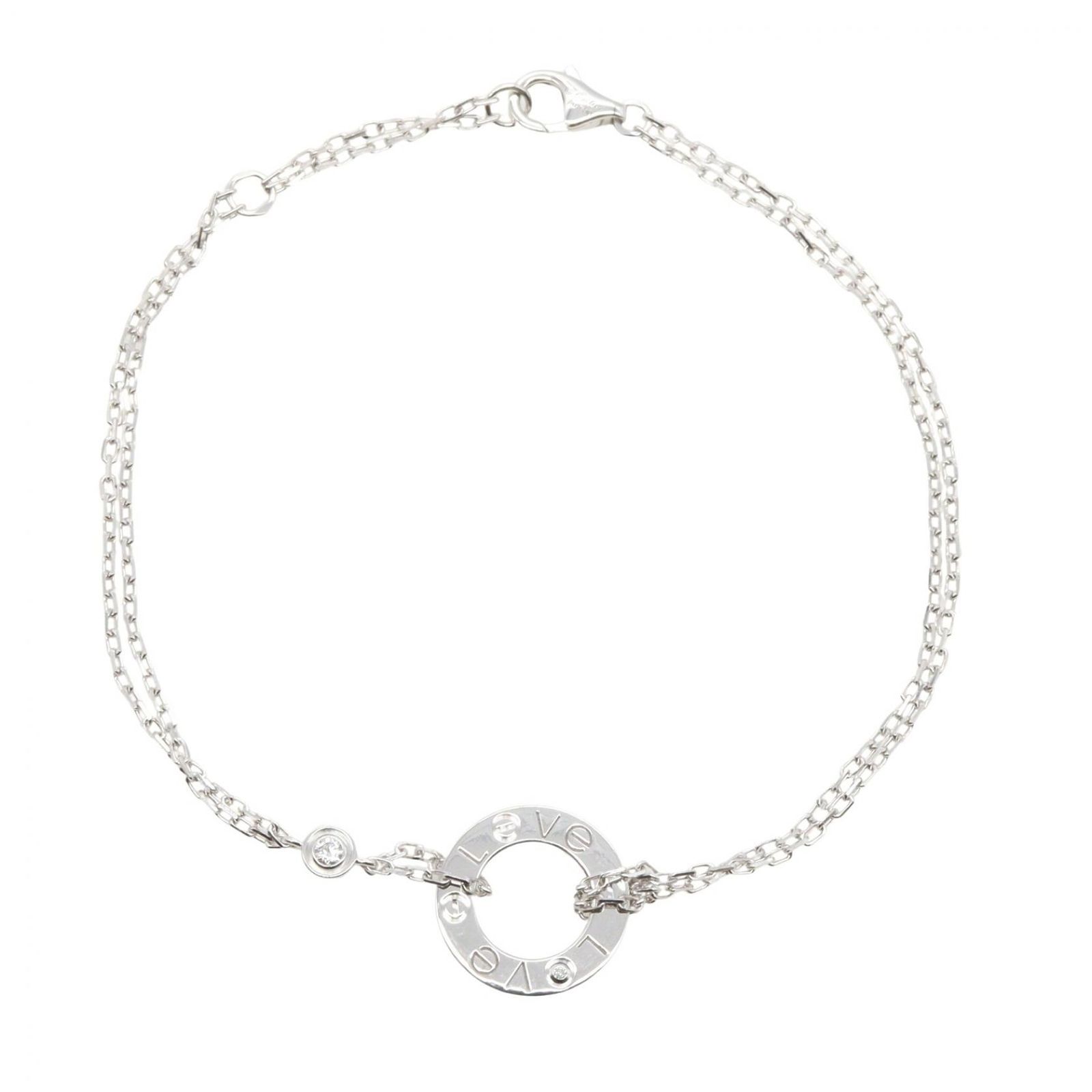 CARTIER カルティエ ラブサークル ブレスレット 2PD ブレスレット 154,400円