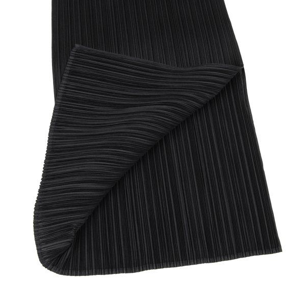 プリーツプリーズPLEATS PLEASE サイドスリットノースリーブワンピース