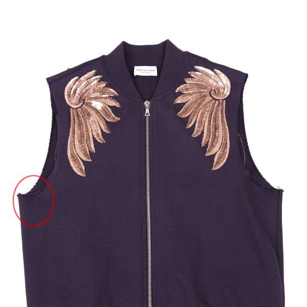 ドリスヴァンノッテンDRIES VAN NOTEN スパンコールウイング