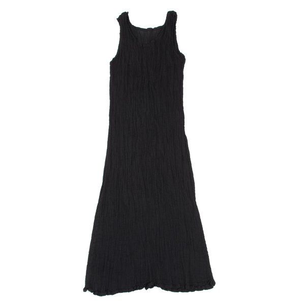 イッセイミヤケミーISSEY MIYAKE me 染めクレーププリーツノースリーブ