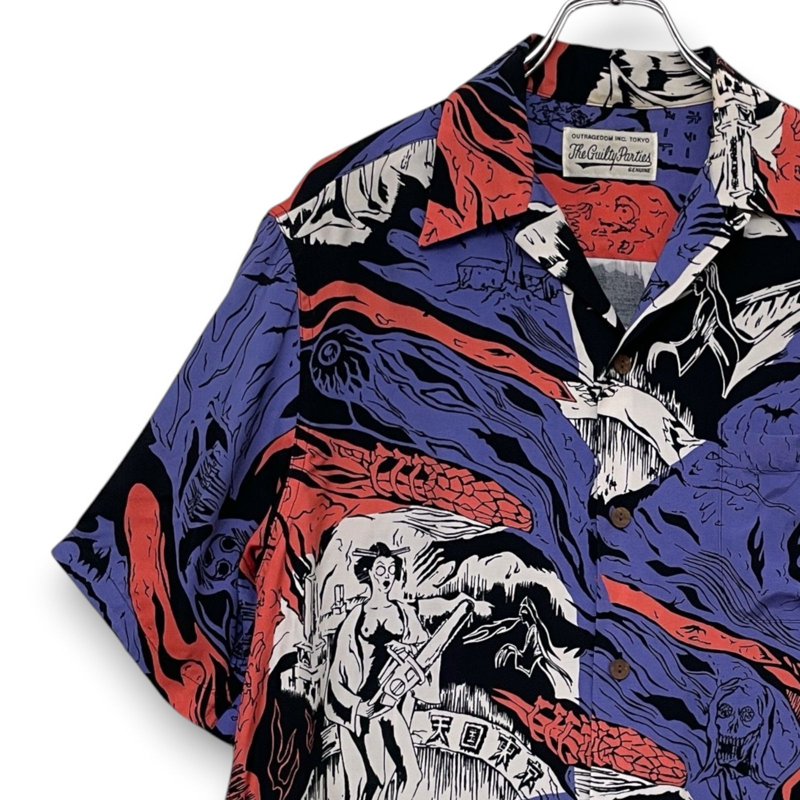 WACKO MARIA 21SS HAWAIIAN SHIRT ワコマリア オープンカラー 半袖