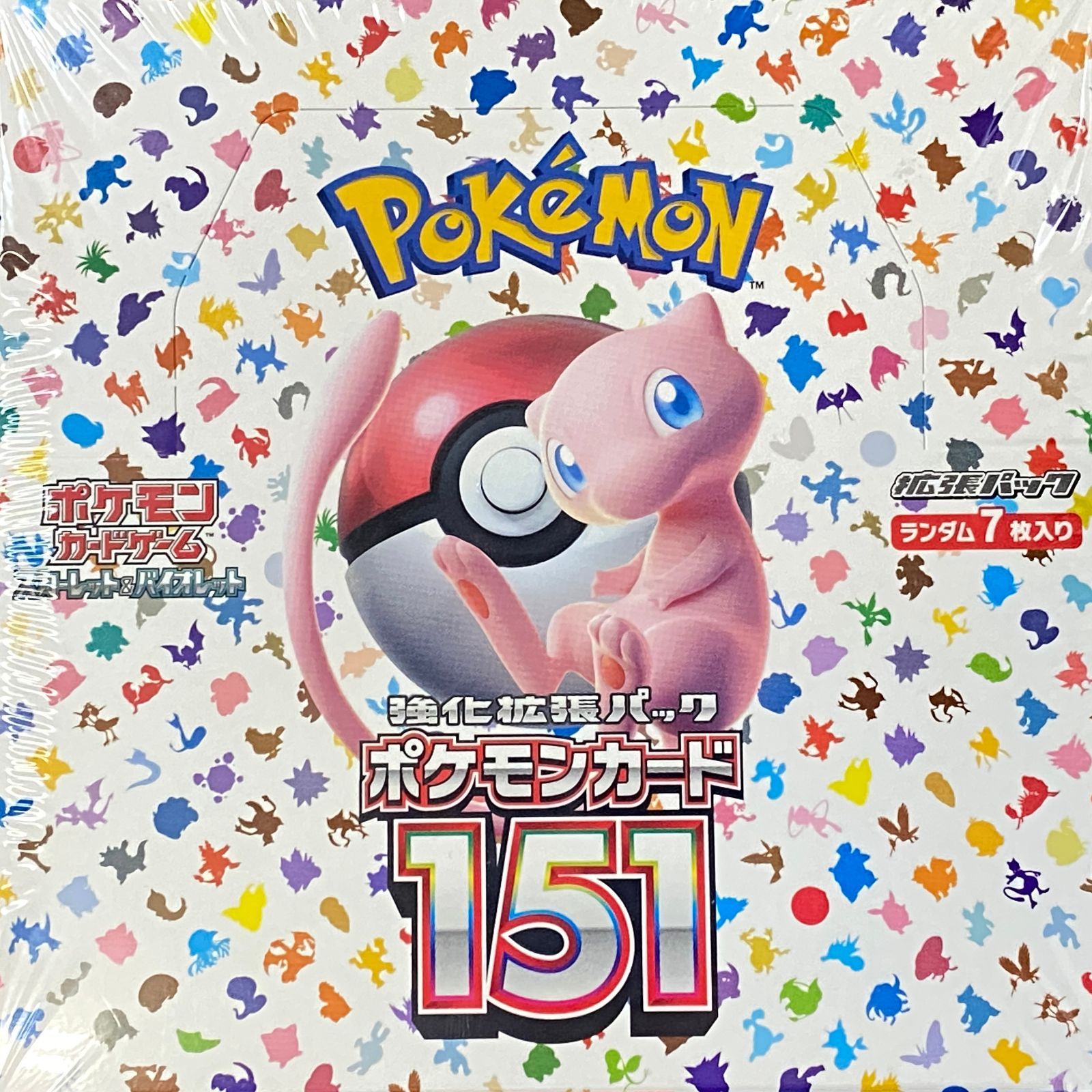 ☆ポケモンカードゲーム スカーレット&バイオレット 強化拡張パック ポケモンカード151 BOX シュリンク付 ポケットモンスター ポケカ 未開封品 smpok097764