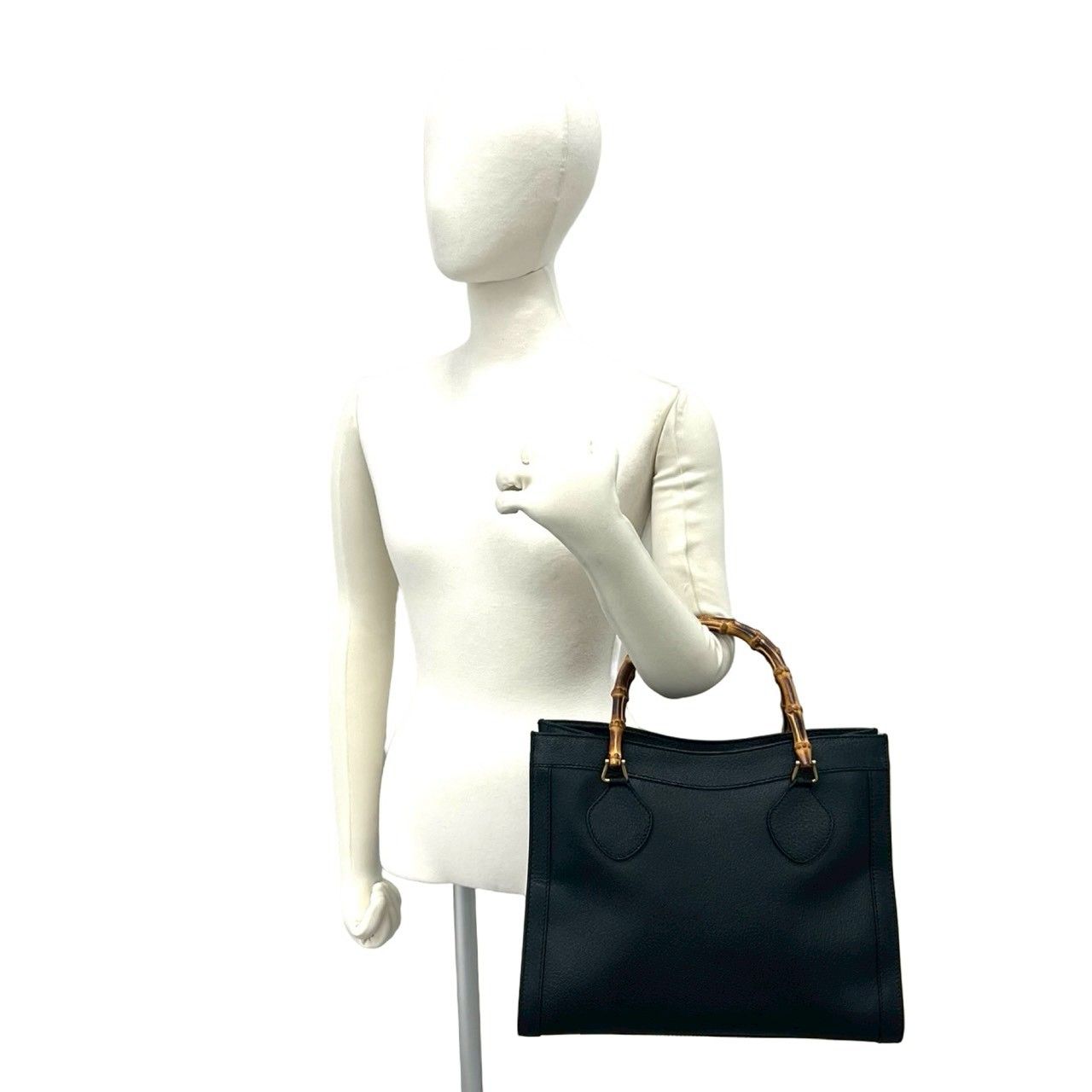 極 美品 希少品 GUCCI グッチ オールドグッチ バンブー ハンドル