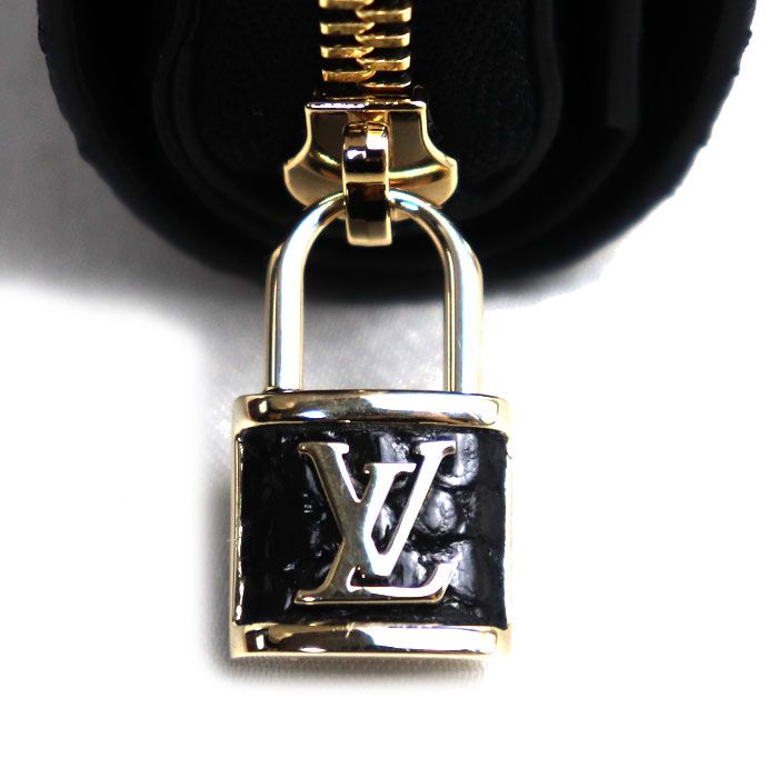 未使用/IC ルイヴィトン ポルトフォイユ・ルー ブラック 二つ折り財布 黒 LOUIS VUITTON ルイ・ヴィトン ポルトフォイユ・ルー 二つ折り財布