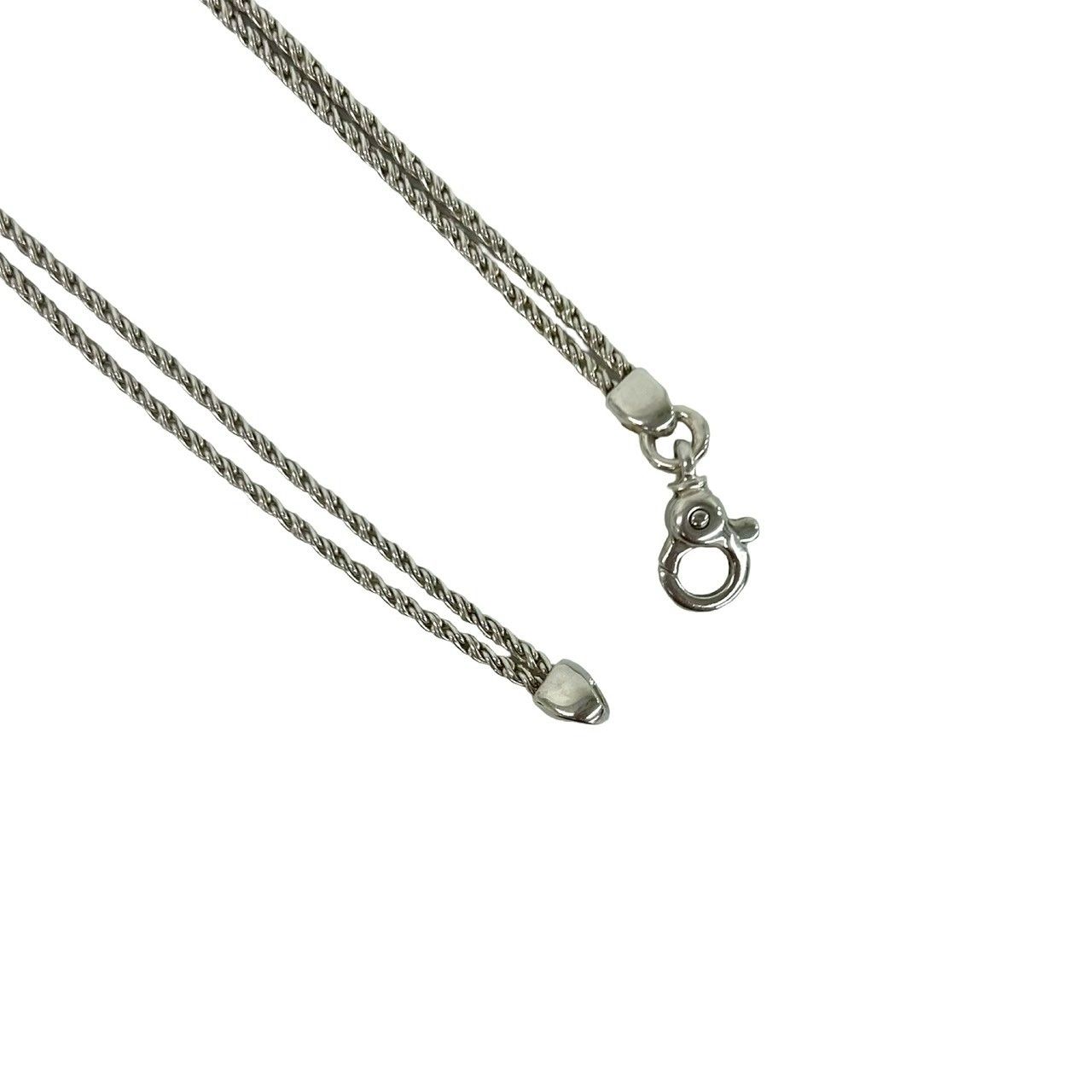 Tiffany & Co. ティファニー　ダブルロープネックレス　チョーカー 極 美品 TIFFANY&Co. ティファニー ダブルロープ センターノット