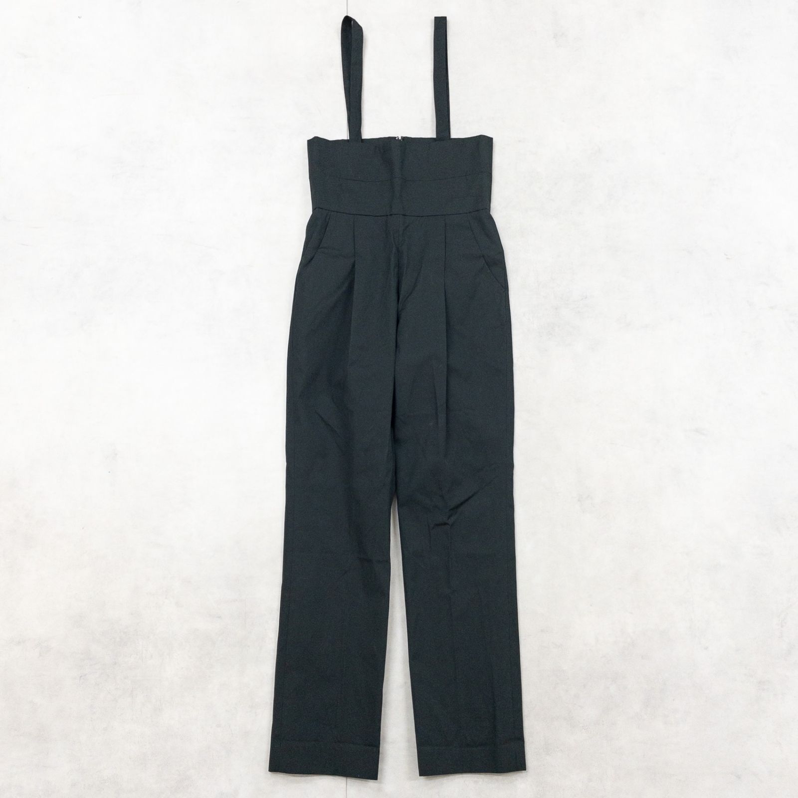 LUDLOW ブラックサロペット・オーバーオール　ラドロー LUDLOW ラドロー Lemongrass サスペンダーパンツ サロペット