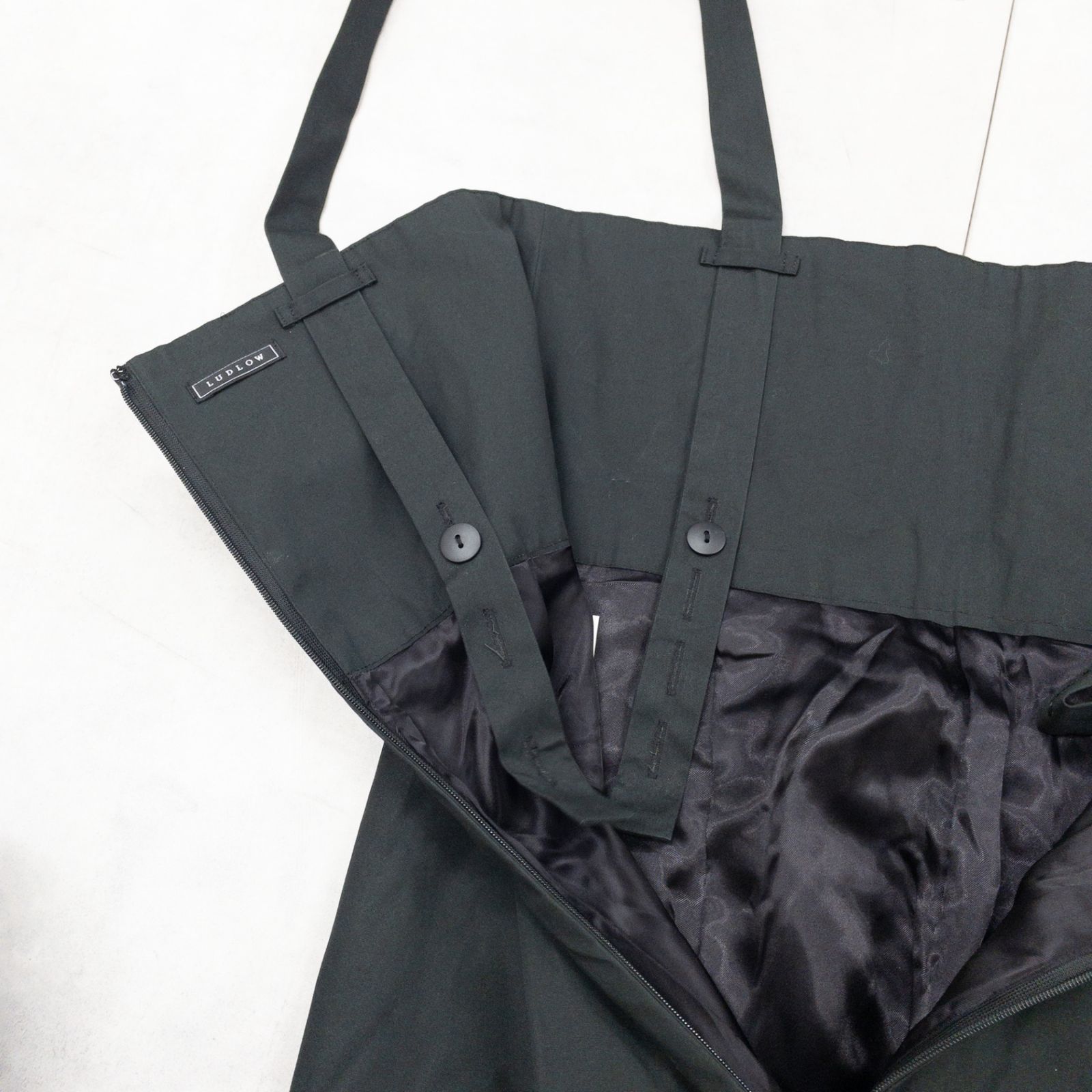 LUDLOW ラドロー Lemongrass サスペンダーパンツ サロペット