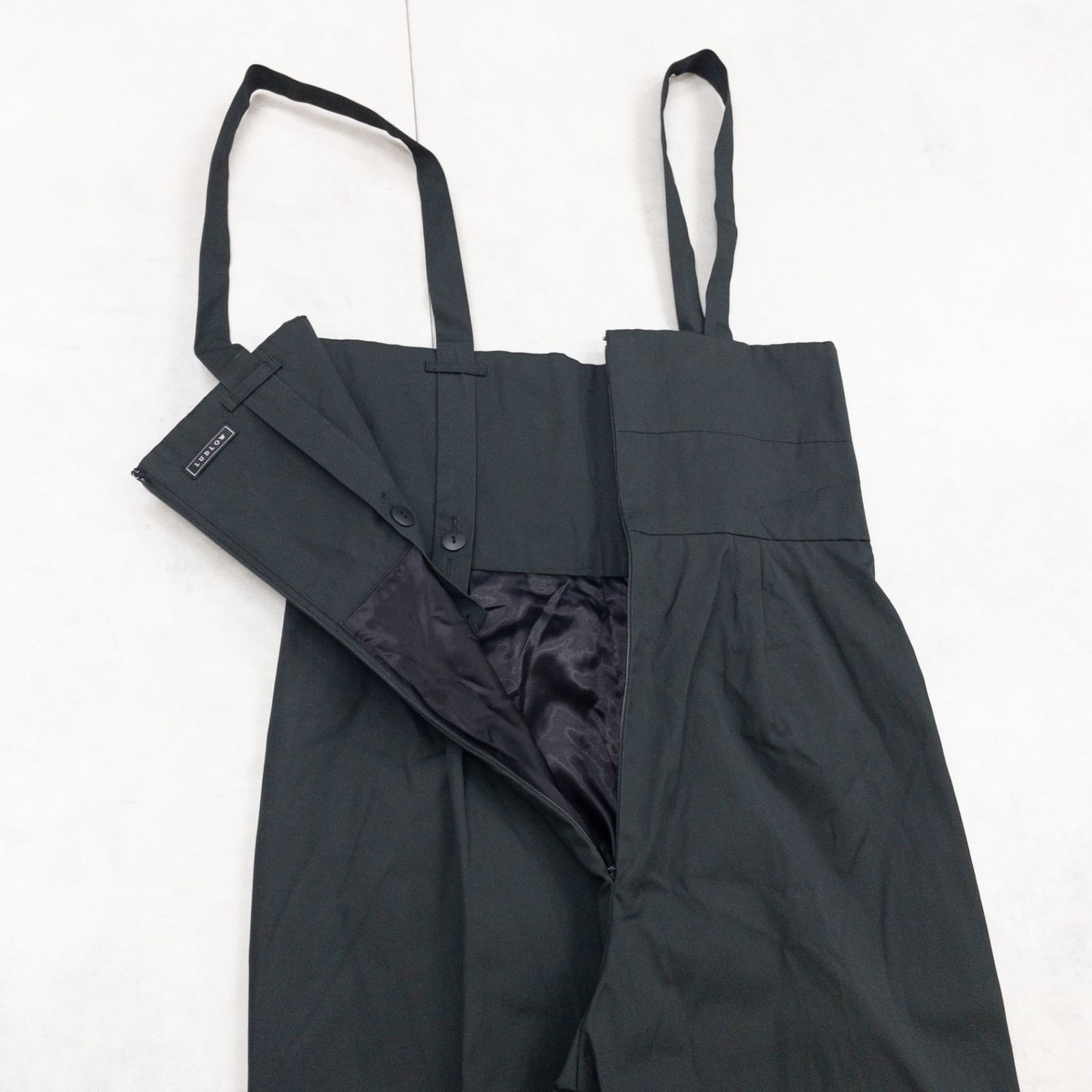 LUDLOW ラドロー Lemongrass サスペンダーパンツ サロペット