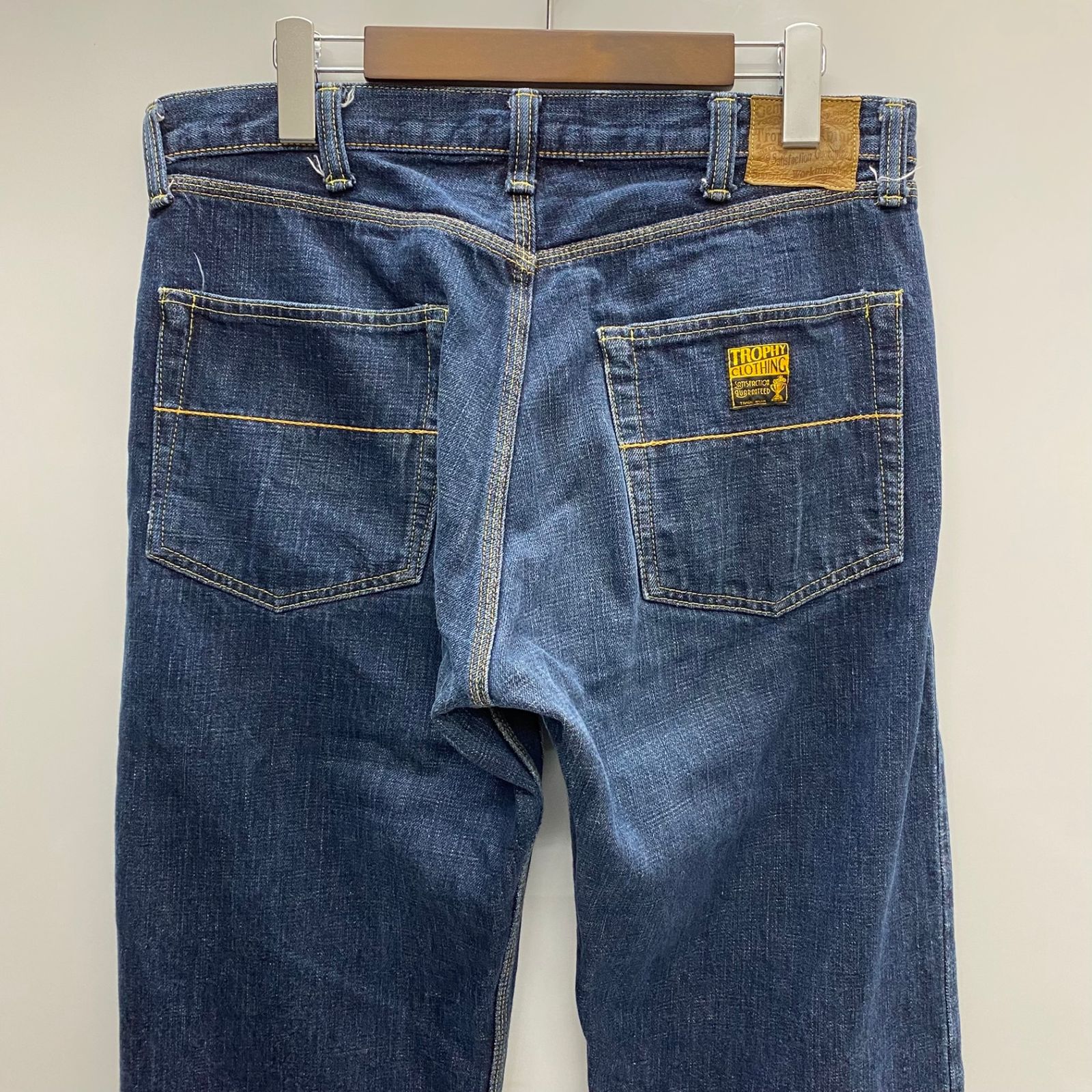 トロフィークロージング TROPHY CLOTHING ダブルニー デニム