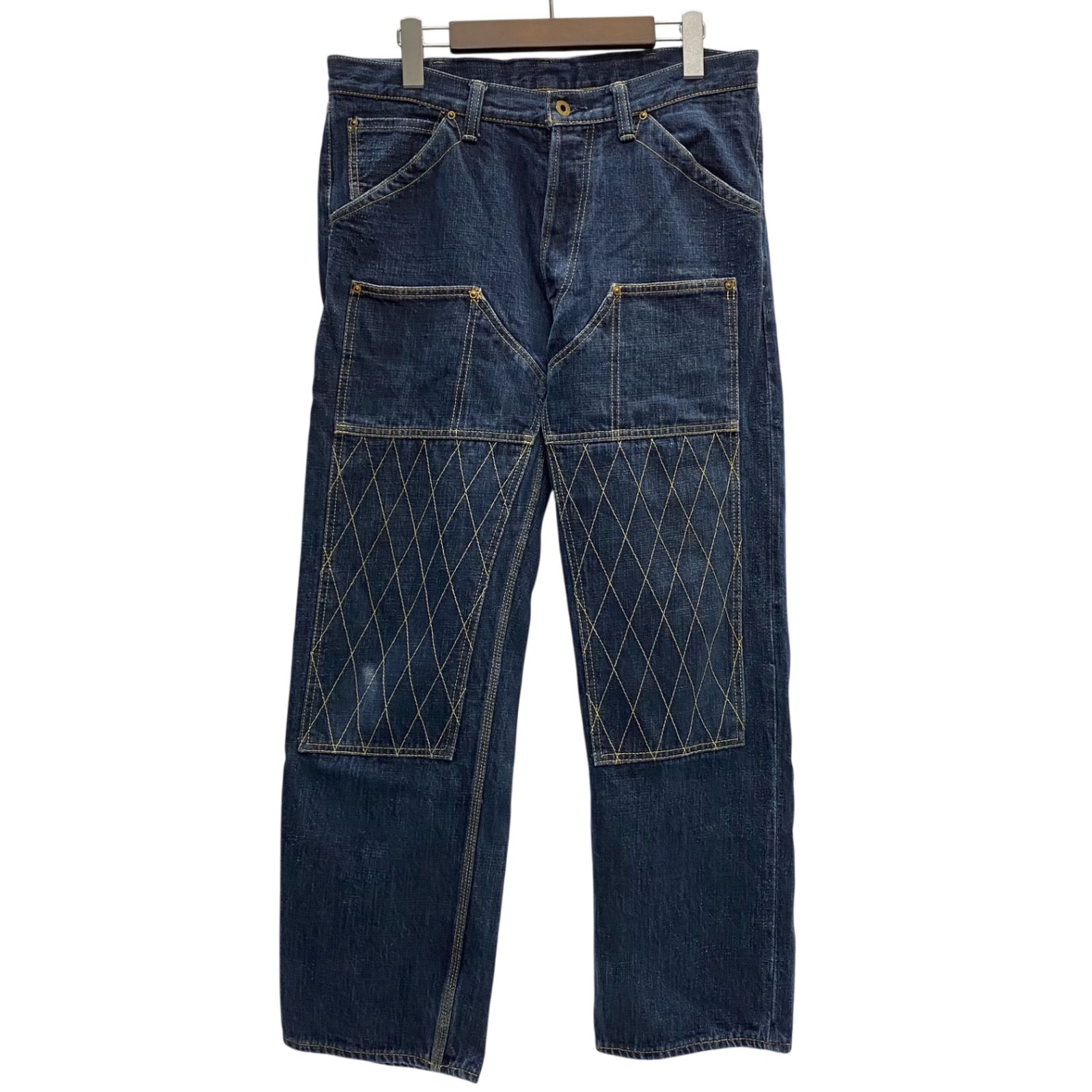 『希少サイズW30カスタムver.◎』TROPHY CLOTHINGダブルニー トロフィークロージング TROPHY CLOTHING ダブルニー デニム
