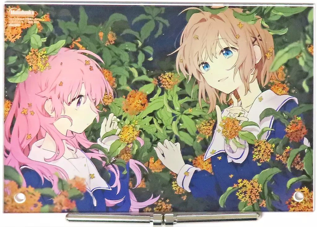 【中古】アクリルスタンド・アクリルパネル カガリ・ミミ＆トツキ・シーナ B6アクリルパネル 「きみが死ぬまで恋をしたい」 第12回 メロンブックス漫画祭り～2021 Winter～ ポイント交換景品