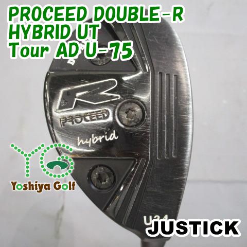 ユーティリティ ジャスティック PROCEED DOUBLE-R HYBRID UT/Tour AD U-75/S/34[152951] 9,170円