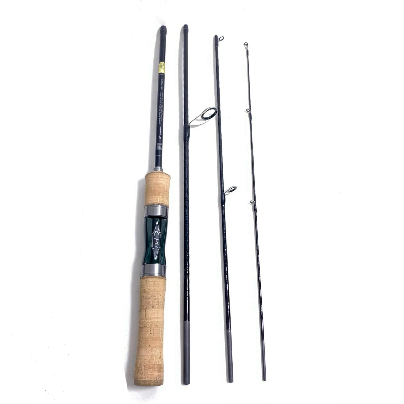 SHIMANO シマノ トラウトロッド 24 トラウトワン NS S48UL-G/4 程度A