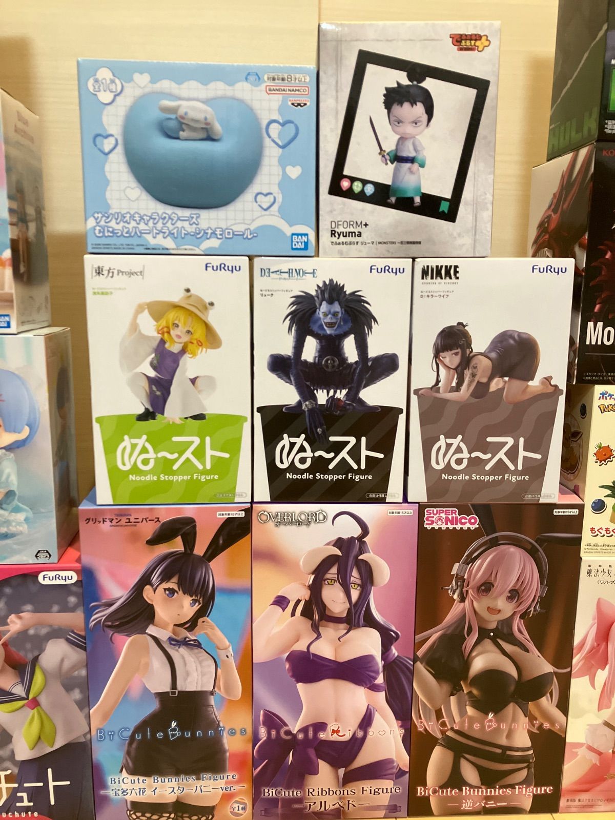 人気〜最新プライズ景品22点まとめ売りGrandista BiCuteぬ〜ストetc