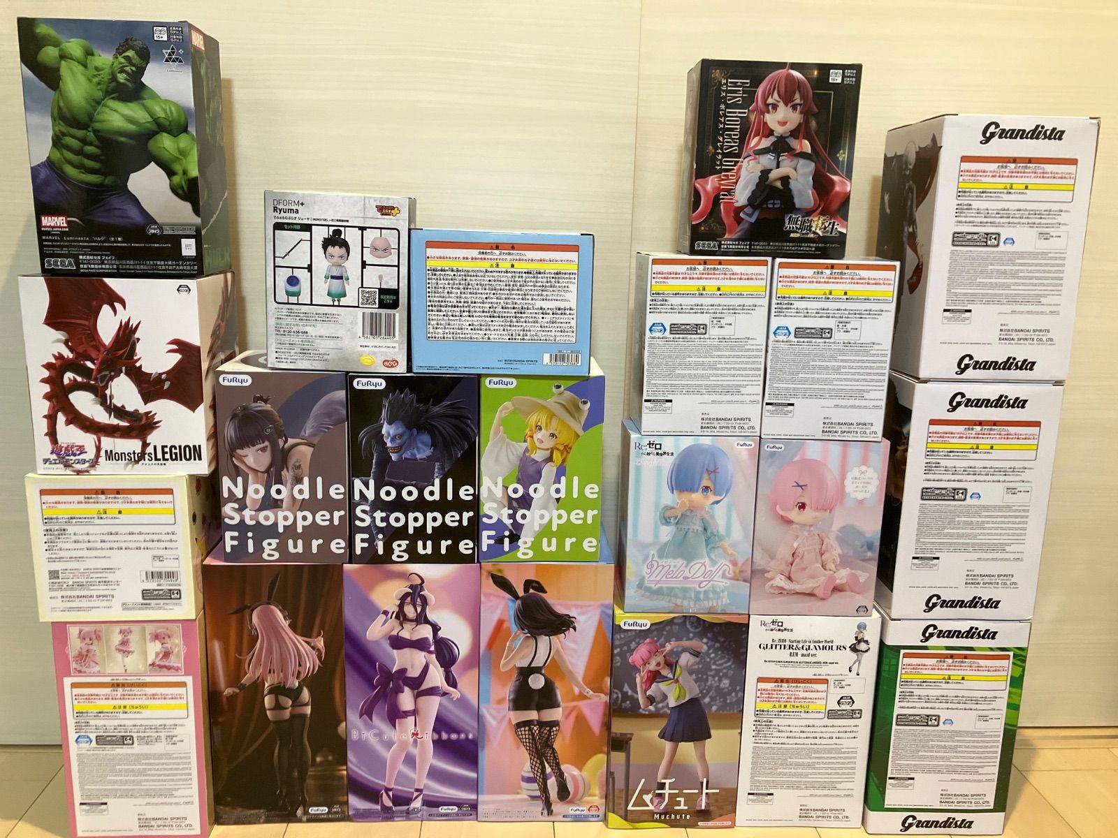 人気〜最新プライズ景品22点まとめ売りGrandista BiCuteぬ〜ストetc