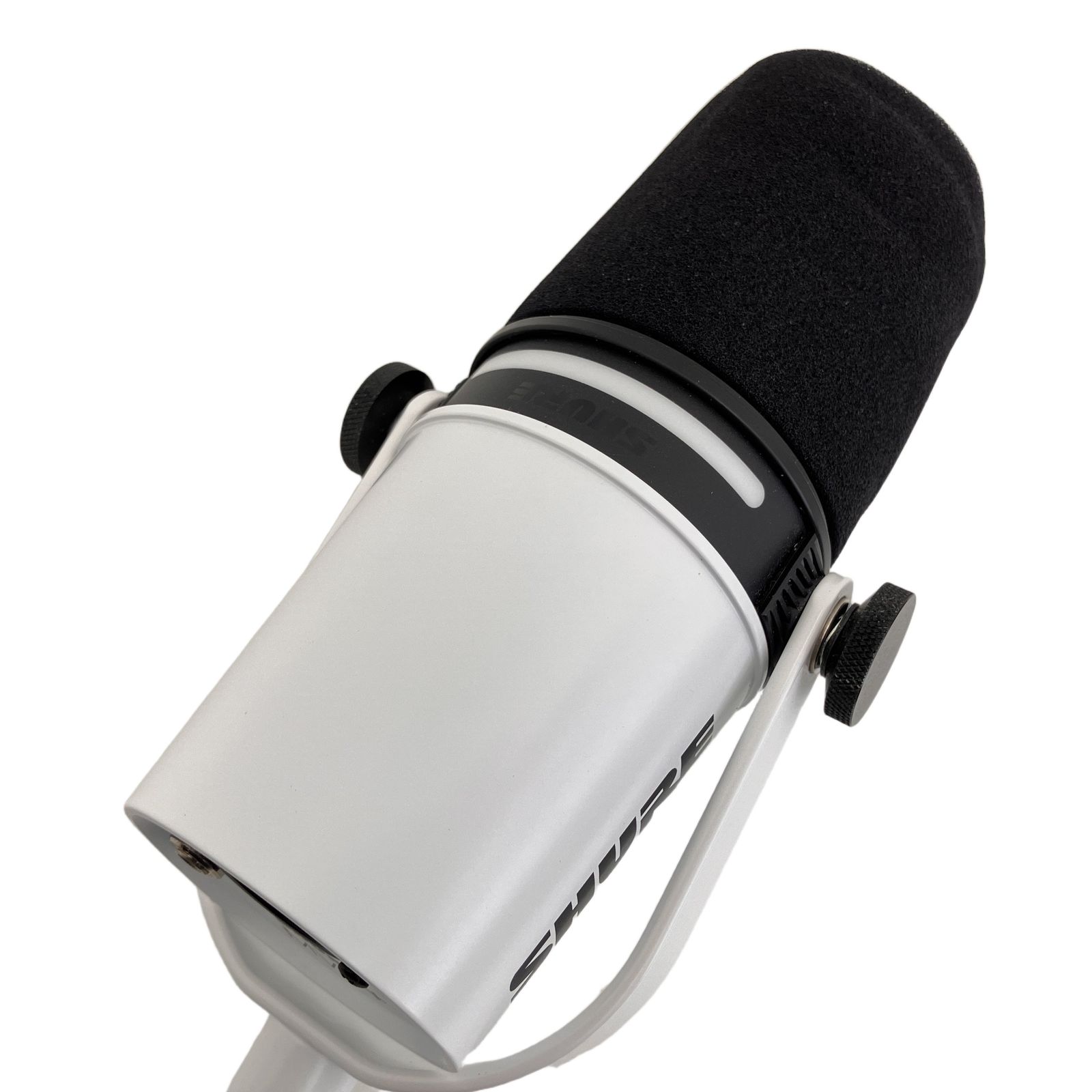 SHURE MV7+ ポッドキャストマイクロホン マイク 音響機器 中古
