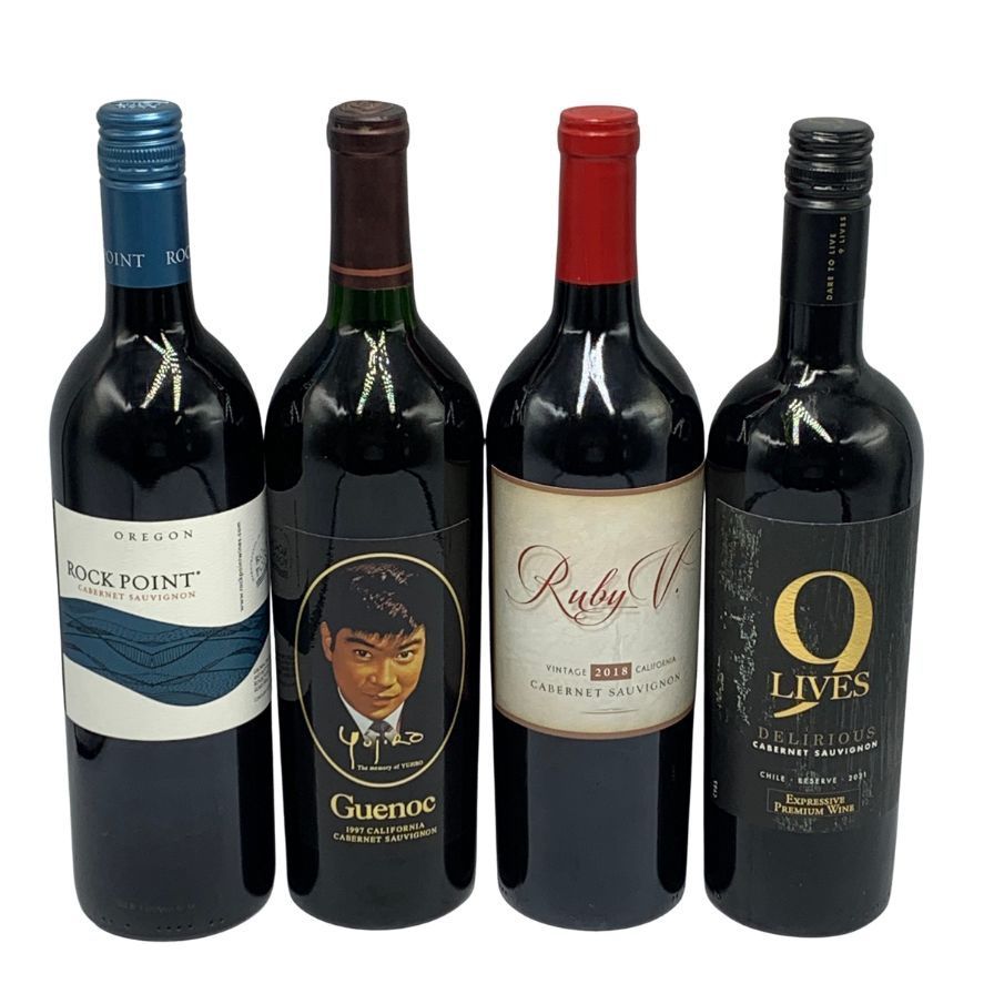 Bordeaux et ses vins 13版 らくらくメルカリ便で発送 4本セット】赤ワイン ROCK POINT他 750ml - メルカリ