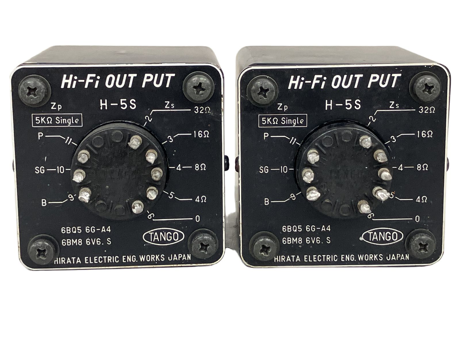 TANGO H-5S シングル出力トランス HI-FI OUT PUT タンゴ 2台セット