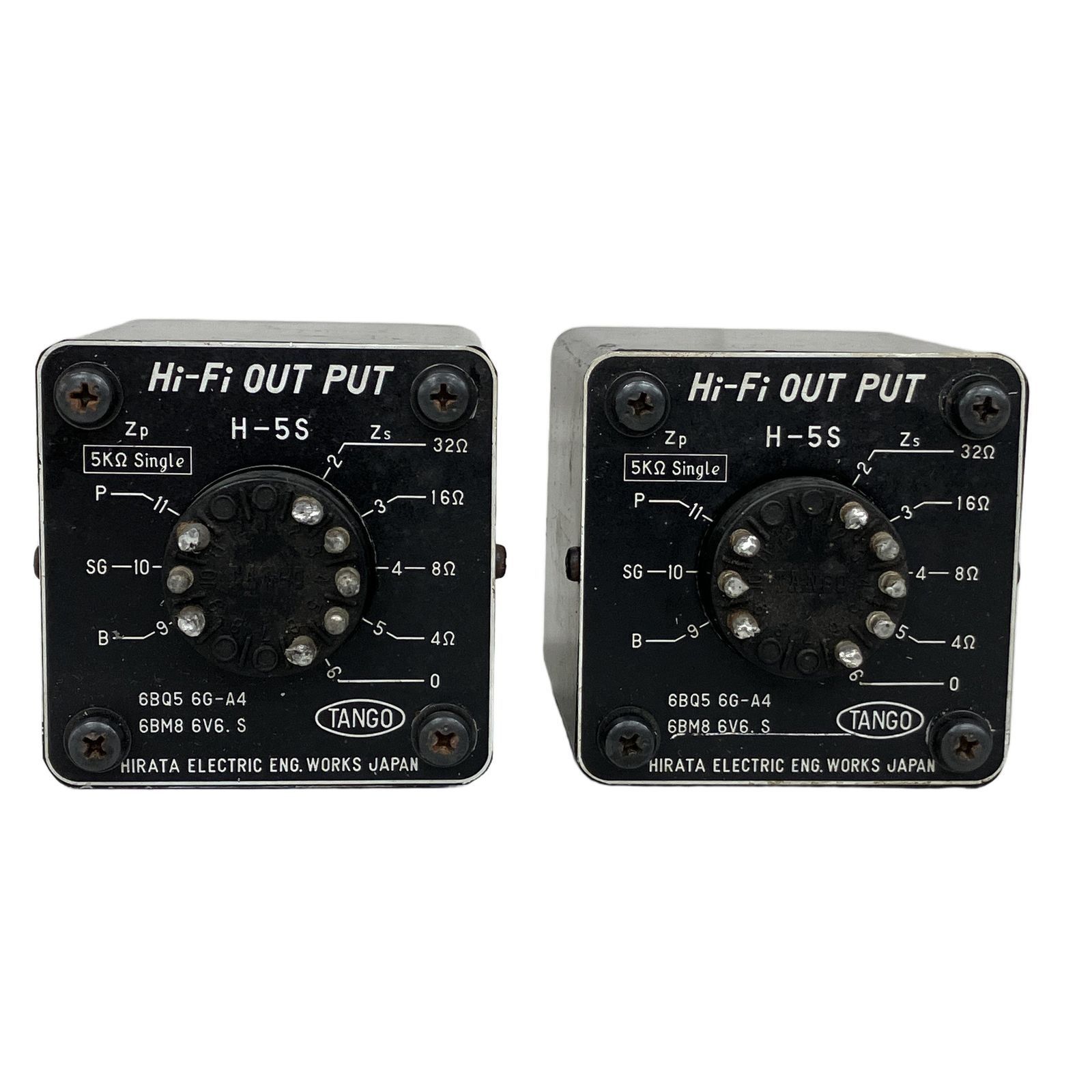 TANGO H-5S シングル出力トランス HI-FI OUT PUT タンゴ 2台セット 音響機材 真空管 ジャンク K11427698 25,012円