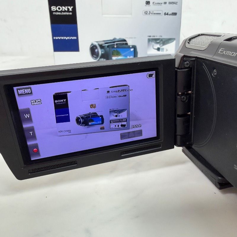 SONY HDR-CX560V ソニー ビデオカメラ ハンディカム 530K - メルカリ
