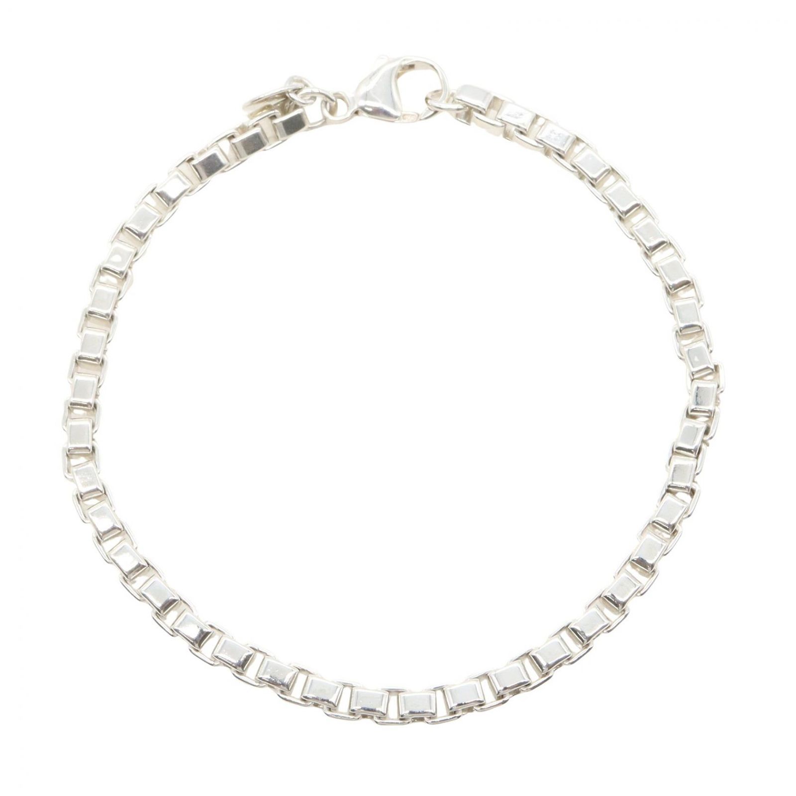 ティファニー TIFFANY＆CO ブレスレット ベネチアン ブレスレット 腕回17.5cm シルバー925 ベネチアン ブレスレット レディース Used A