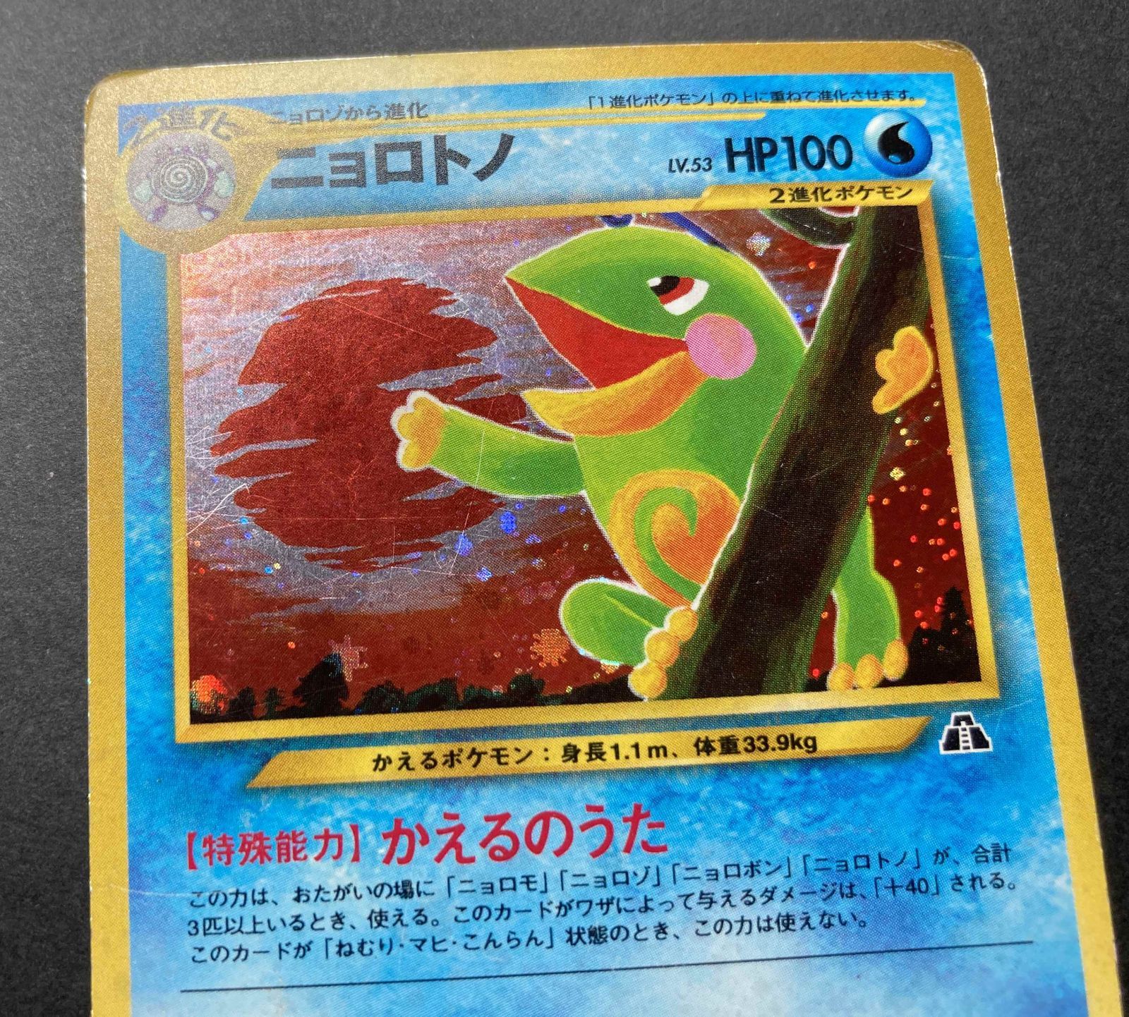 △M661-92 ポケモンカード 旧裏 ニョロトノ 【状態難有】 - メルカリ