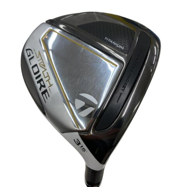 【中古】 テーラーメイド STEALTH GLOIRE 3W フェアウェイウッド FW SPEEDER NX for TM(FW) (フレックスR) メンズ 男性用 右利き 右用 Cランク ゴルフクラブ