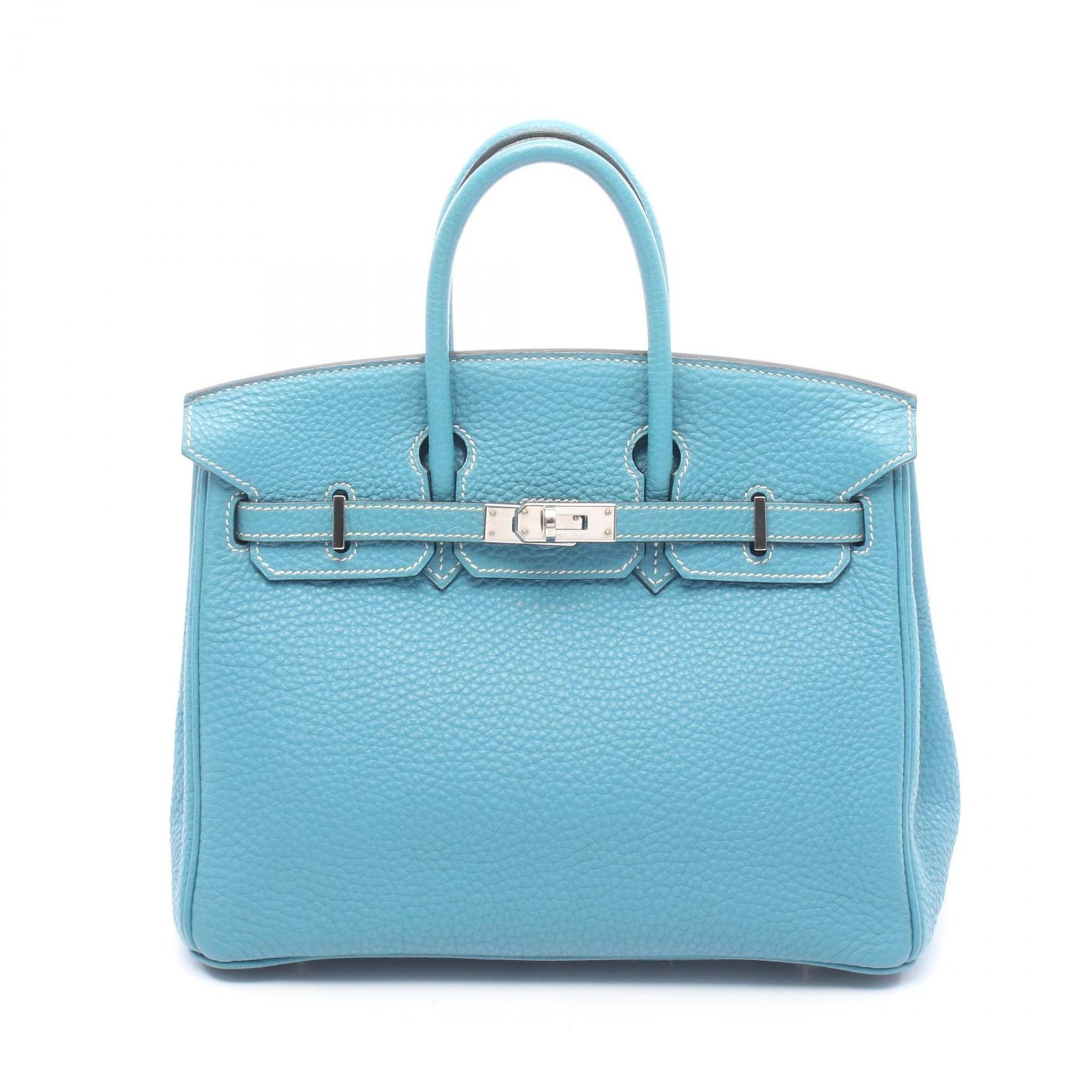 エルメス HERMES ハンドバッグ バーキン25 ブルージーン ブルージーン その他 バーキン25 ブルージーン レディース Used A