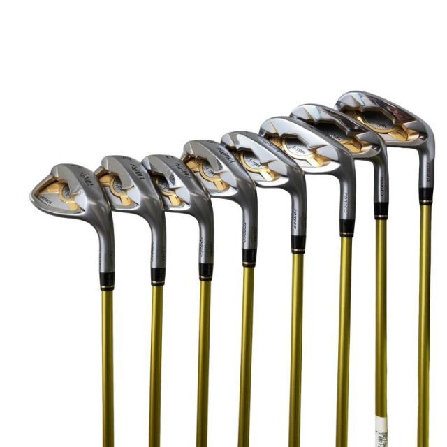 【中古】 本間ゴルフ BERES A-spec 9S アイアンセット IR 3S ARMRQ A-spec 47 (フレックスR) メンズ 男性用 右利き 右用 Cランク ゴルフクラブ