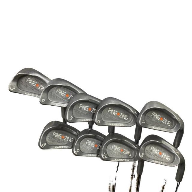 【中古】 ピン ZING ステンレス 9S アイアンセット IR KT-Mスチール (フレックスUNI) メンズ 男性用 右利き 右用 Cランク ゴルフクラブ 9,228円