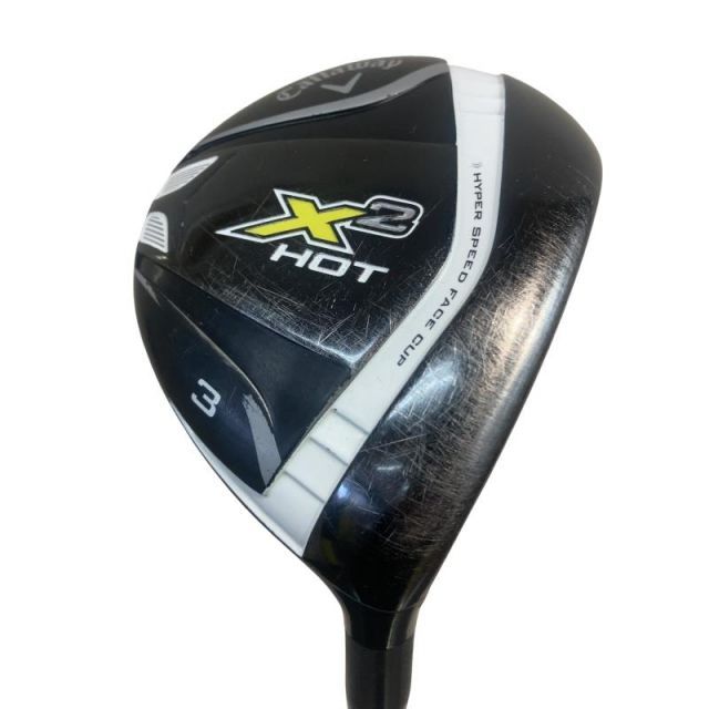 【中古】 キャロウェイ X2 HOT 3W フェアウェイウッド FW X2 HOT(フェアウェイ) (フレックスSR) メンズ 男性用 右利き 右用 Cランク ゴルフクラブ