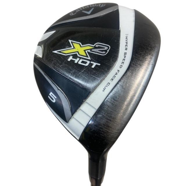 【中古】 キャロウェイ X2 HOT 5W フェアウェイウッド FW X2 HOT(フェアウェイ) (フレックスSR) メンズ 男性用 右利き 右用 Cランク ゴルフクラブ